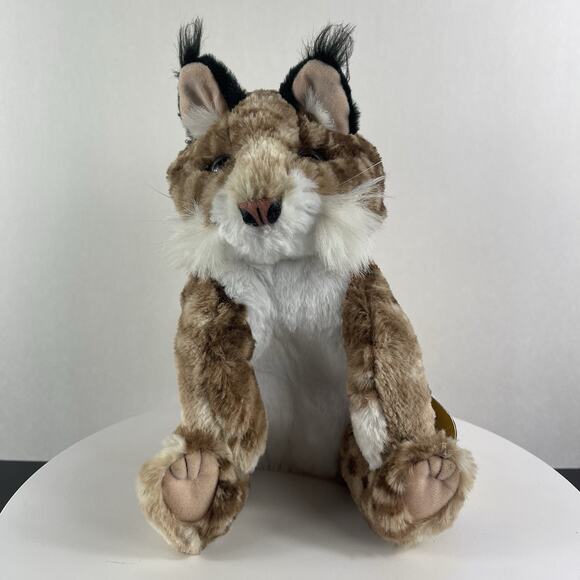 Folkmanis Bobcat Kitten Hand Puppet, 10" - Picture 1 of 10